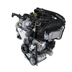 Ny högteknologisk gasmotor: 1,5 TGI Evo med VTG-turbo och Miller-förbränningscykel.