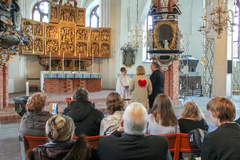 Drop in-vigsel i Västerås domkyrka.