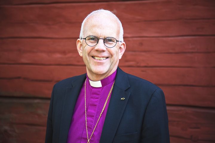 Martin Modéus valdes i dag till ny ärkebiskop för Svenska kyrkan. Han tillträder i december. Foto: Daniel Lönnbäck.