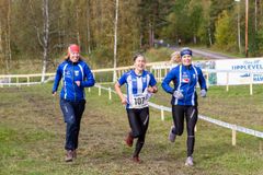 IFK Göteborgs damer blev svenska mästare i stafett. Foto: Victor Lundmark/Svenska Orienteringsförbundet