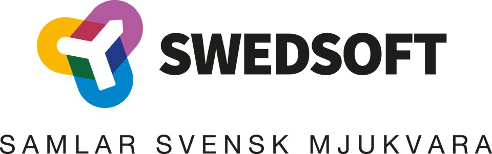 Swedsoft logotyp med payoff