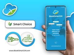 The new environmentally friendly travel booking app for global markets. BookSmart. Travel Responsibly.