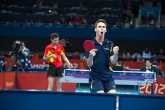 Emil Andersson, vid London Paralympics