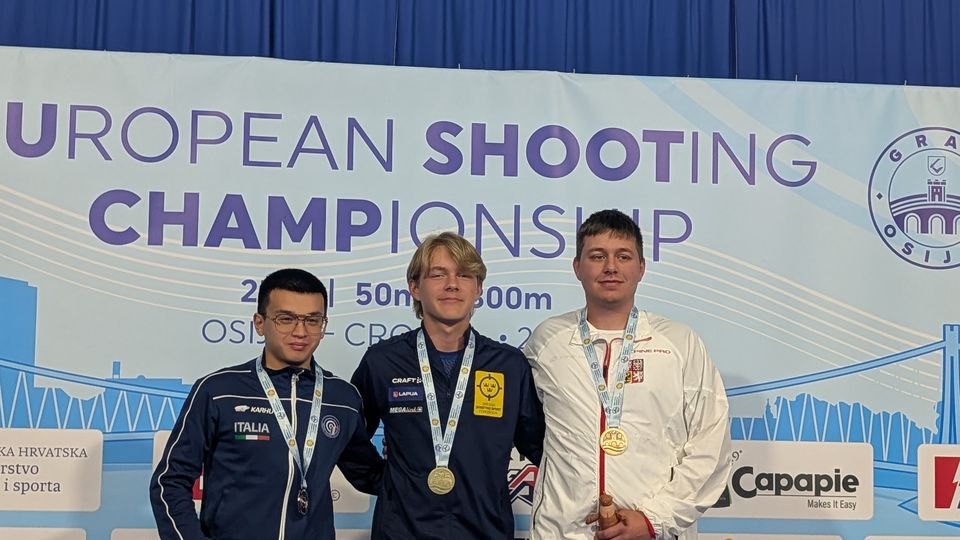 Ture Thomsson vinner back-to-back EM-guld