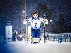 Arnt-Christian Furuberg under världscupen i Östersund tidigare i år. Foto Göran Strand