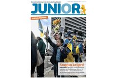 SvD Junior publicerar på söndag SvD Junior en ny specialtidning om kriget och utvecklingen, öppen för alla att ta del av.