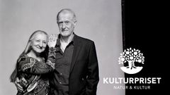 Mats Ek och Ana Laguna tilldelas Natur & Kulturs kulturpris 2022. Foto: Mats Bäcker