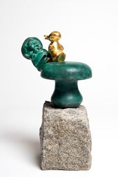 Statyetten Ankan är skapad av konstnären Marianne Lindberg De Geer. Foto: Olle Sporrong