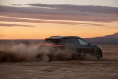 Porsche Taycan Cross Turismo under tester i USA