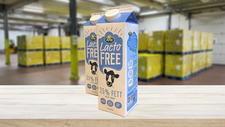 Arla börjar exportera svensk mjölk från Jönköping till Tyskland. Den beräknade årsvolymen ligger på 5,5 miljoner kilo mjölk. Foto: Arla