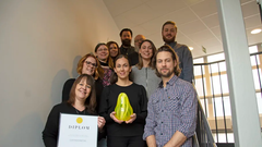 Lantmäteriets webbredaktion och webbutvecklare som arbetar med lantmateriet.se - Sveriges bästa webbplats inom samhällskommunikation.