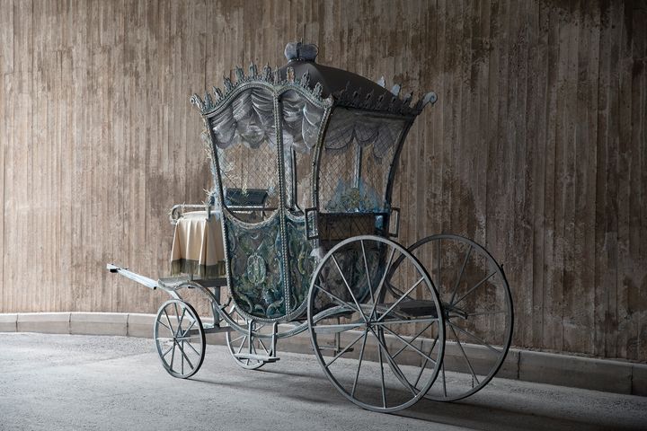 Askungens vagn drog in rekordsumman 110 000 kr på onsdagskvällens auktion! Foto: Ida Borg