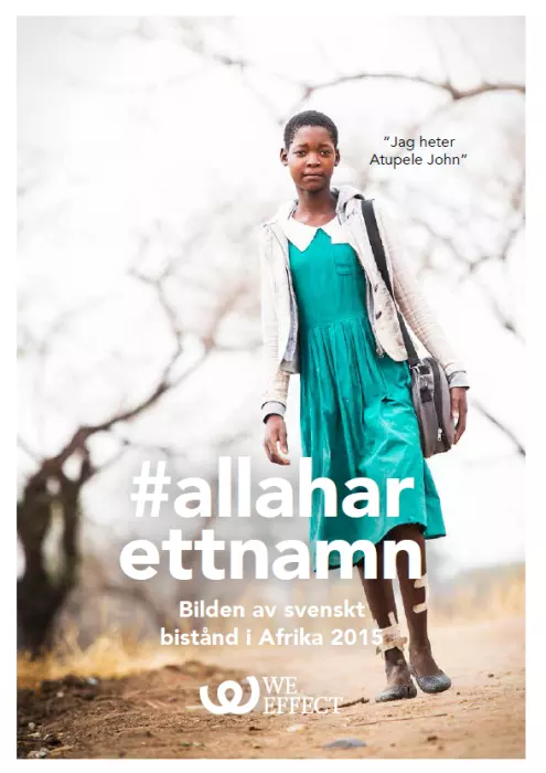 We Effect rapport presenteras 4/7 10.00 i Almedalen