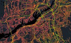 Digital vägdata Foto: Nira