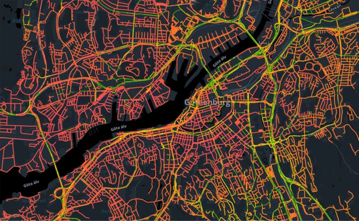 Digital vägdata Foto: Nira