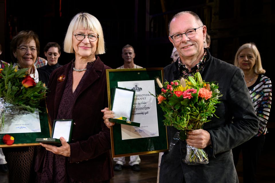 Inger Hallström Stinnerbom och Leif Stinnerbom