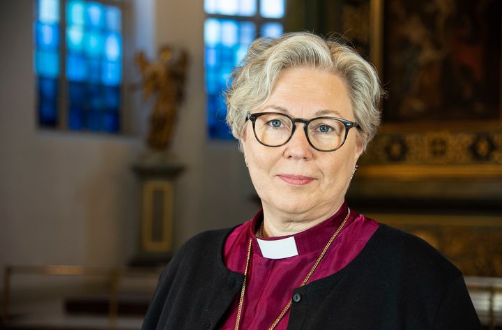 Biskop Eva Nordung-Byström ägnar veckan åt  verksamheten i Härnösands pastorat. Foto: Kerstin Stickler/Härnösands stift