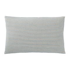 SNÖFRID kuddfodral 99:- 40×65 cm, turkos/vit.