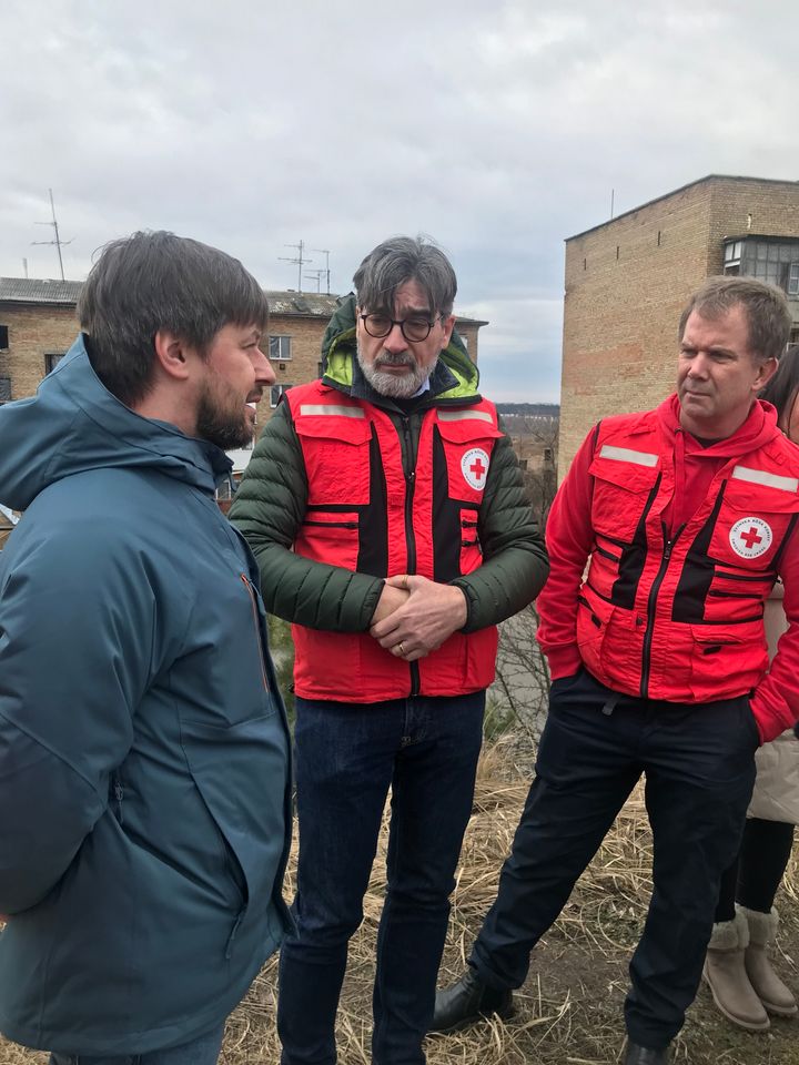 Samarbete med Ukrainas Röda Kors