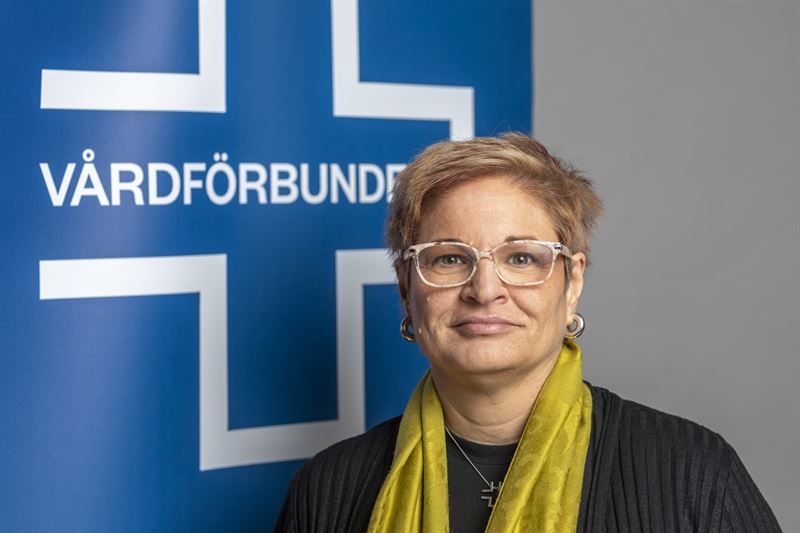 Sineva Ribeiro, förbundsordförande Vårdförbundet