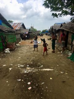Barn i Rakhine, foto: Maria Hauer