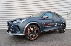 CUPRA Formentor e-Hybrid, märkets  första exklusivt designade och utvecklade modell med en elektrifierad drivlina, blir partnerskapets officiella bil.