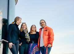Liza L Lundkvist, Malin Björkman Hietala, Therese Hamrén och Jonas Östlund har skrivit och projektlett barnmusikalen Växtvärk som har premiär på Väven i Umeå den 13 maj.