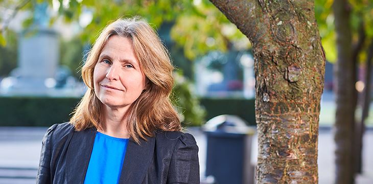 Helén Axelsson, energi- och miljödirektör på Jernkontoret. Foto Pia Nordlander, Bildn.