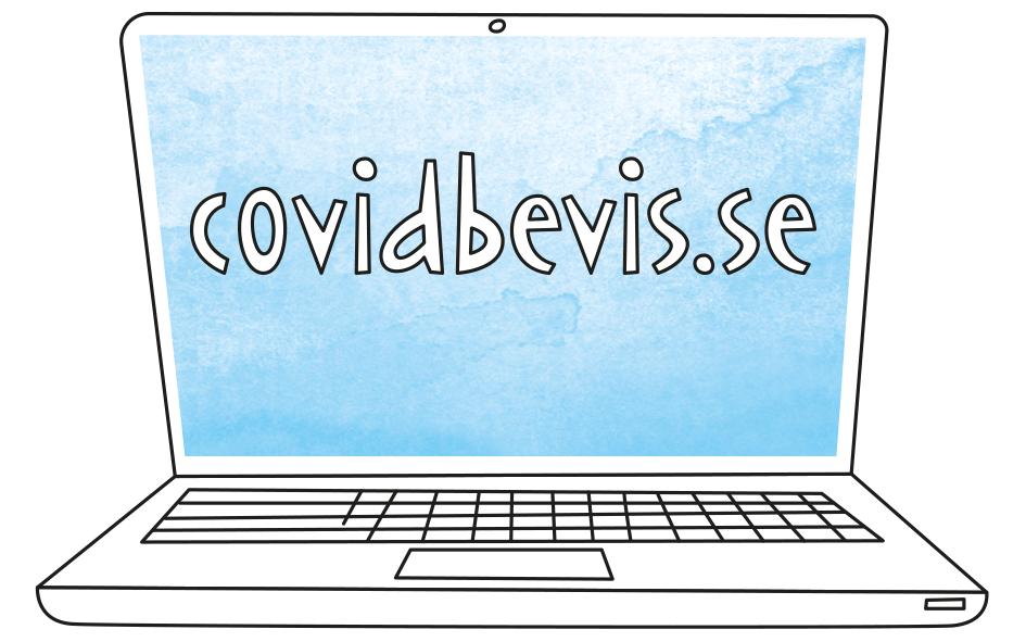 Dator med Covidbevis.se