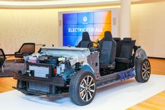 100 % eldrift. Volkswagens MEB-plattform är framtagen speciellt för elbilar.
