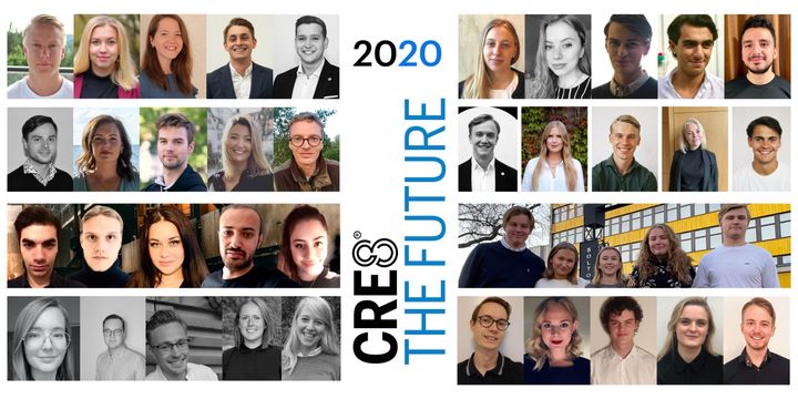 Deltagare i tävlingen CRE8® the Future 2020