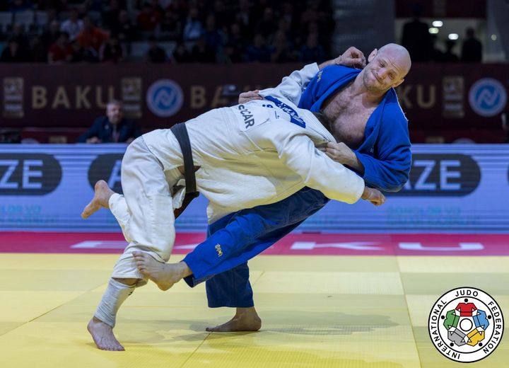 Marcus Nyman jagar sin andra VM-medalj när VM i judo avgörs i Doha, Qatar. Foto: Gabriela Sabau.