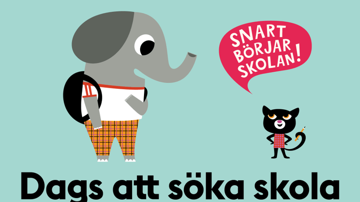 Dags att söka skola. Ansökningsperioden är 15 januari - 15 februari.