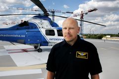 Per Bondegård, sektionschef för luftburen intensivvård Akademiska sjukhuset