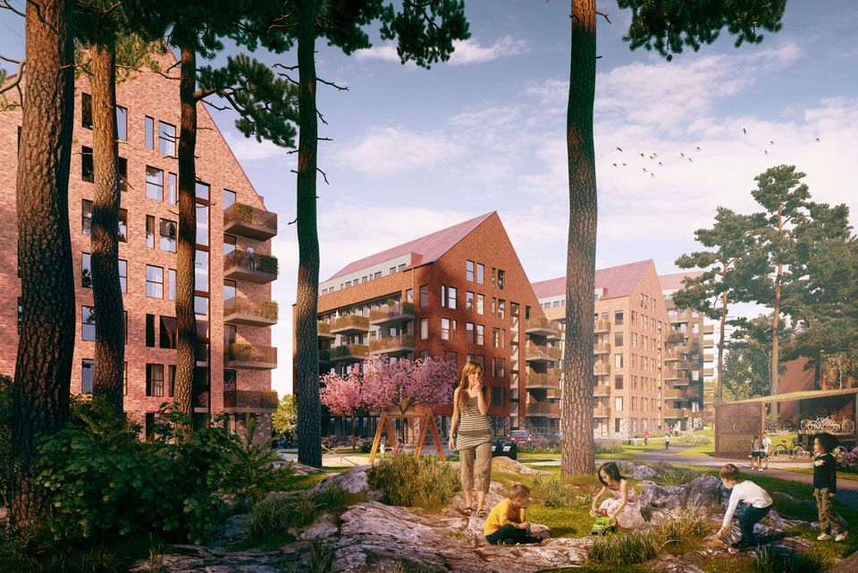 Södra Jakobsberg, Järfälla - 500 nya bostäder