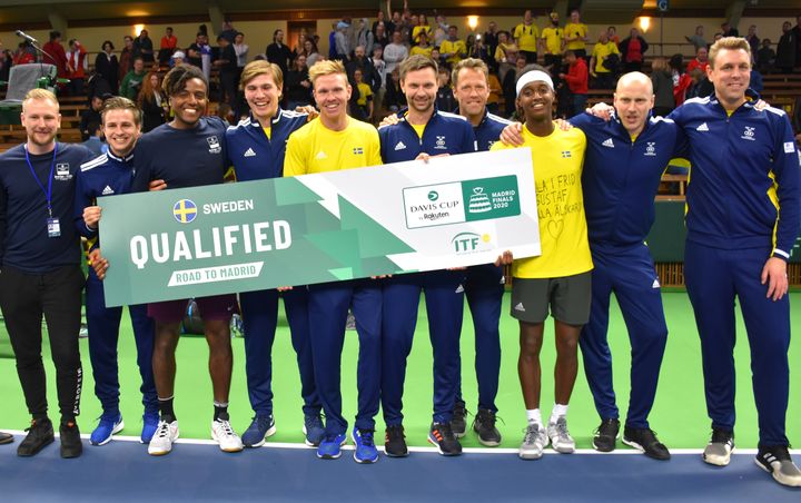 Sverige är klart för Davis Cup Finals som startar 25 november.