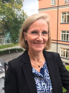 Lillemor Berntsson, barnreumatolog på Akademiska sjukhuset och forskare vid Uppsala universitet. Foto: Akademiska sjukhuset