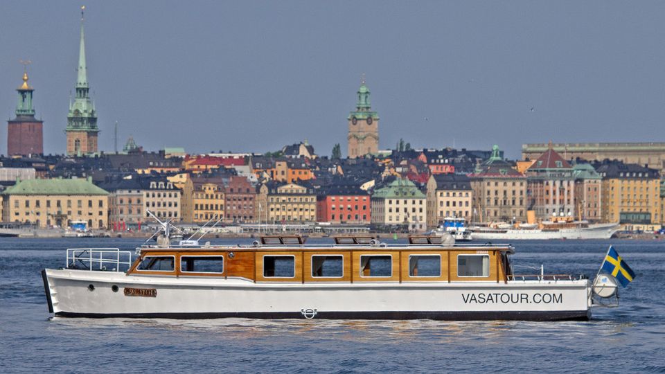 ECO sightseeing - Bra Miljömärkta eldrivna båtturer med Vasa Tour