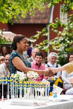 Traditionsenligt arrangerar Sigtuna kommun en Medborgarskapsceremoni i samband med svenska nationaldagen. Foto: Kari Kohvakka/Sigtuna kommun