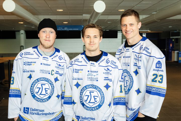 Kalle Östman, Marcus Karlberg och Martin Karlsson.