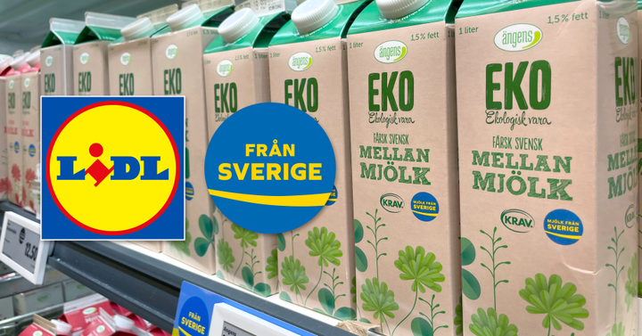 Lidl Sverige har mer än fördubblat antalet Från Sverige-märkta produkter på två år.