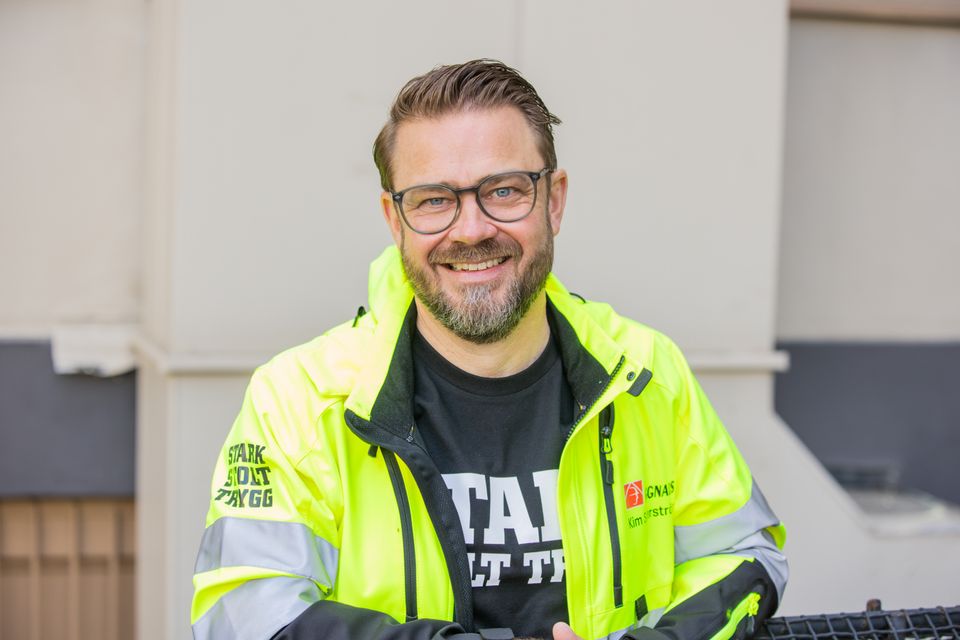 Kim Söderström, Byggnads förbundsordförande.