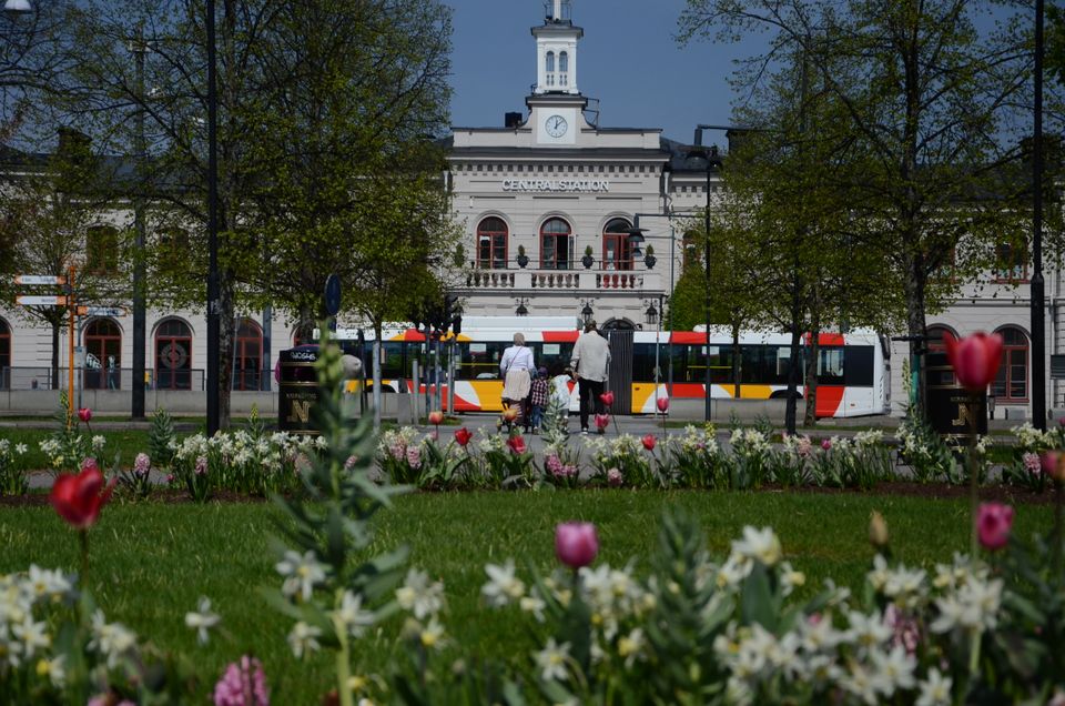 Norrköpings resecentrum vår