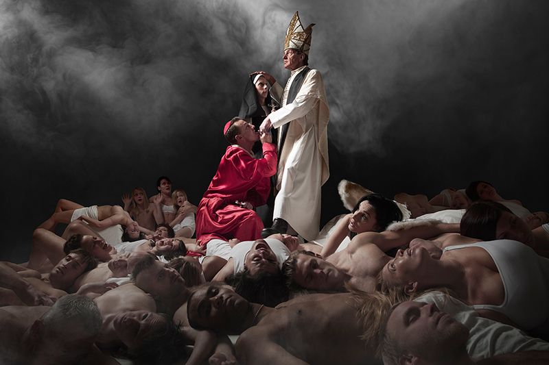 Påven efter påvens jultal 2008