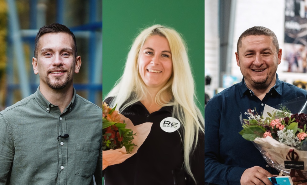 Vem får Småföretagarstipendiet på 100 000 kronor: Olof, Jessica eller Blerim?
