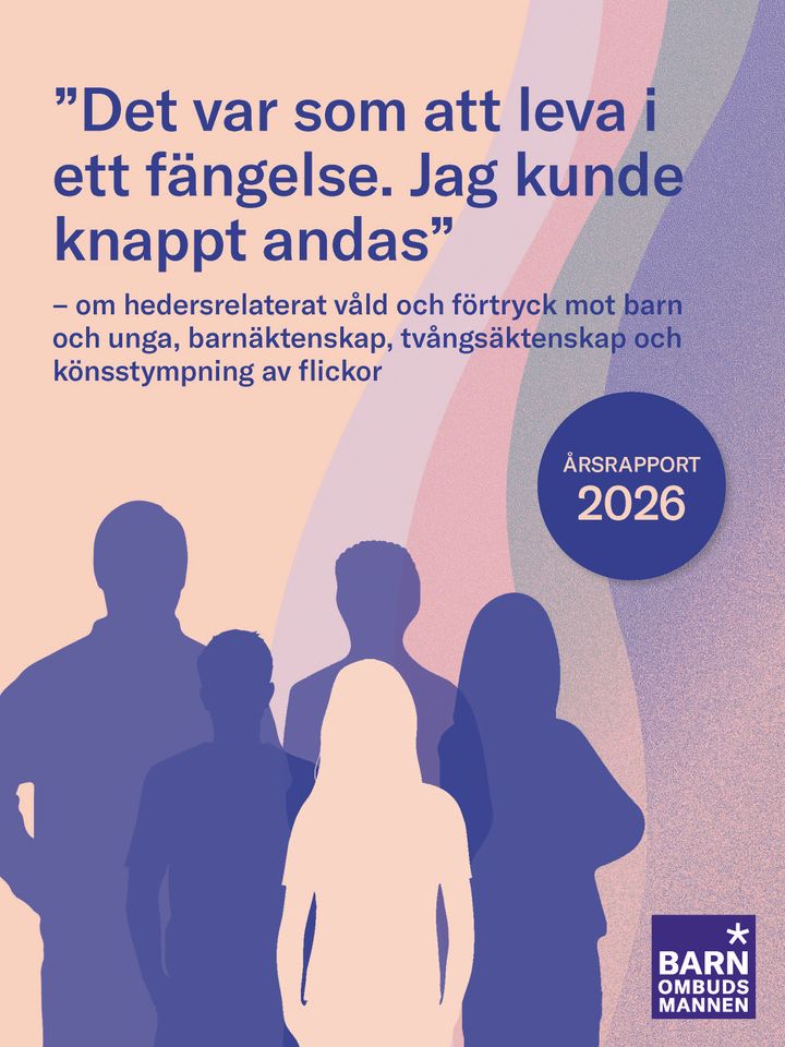 Barnombudsmannens årsrapport 2026_Omslag