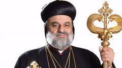 Patriark Ignatius Aphrem II, överhuvud för den Syrisk-ortodoxa kyrkan.