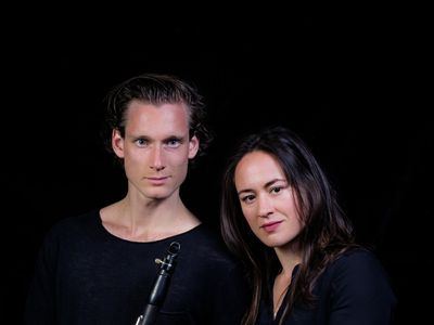 Magnus Holmander och Irina Serotyuk