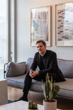 På bild: Fredrik Cavallin, vd och arkitekt på C.F. Møller Architects. Fotograf: Nikolaj Jakobsen