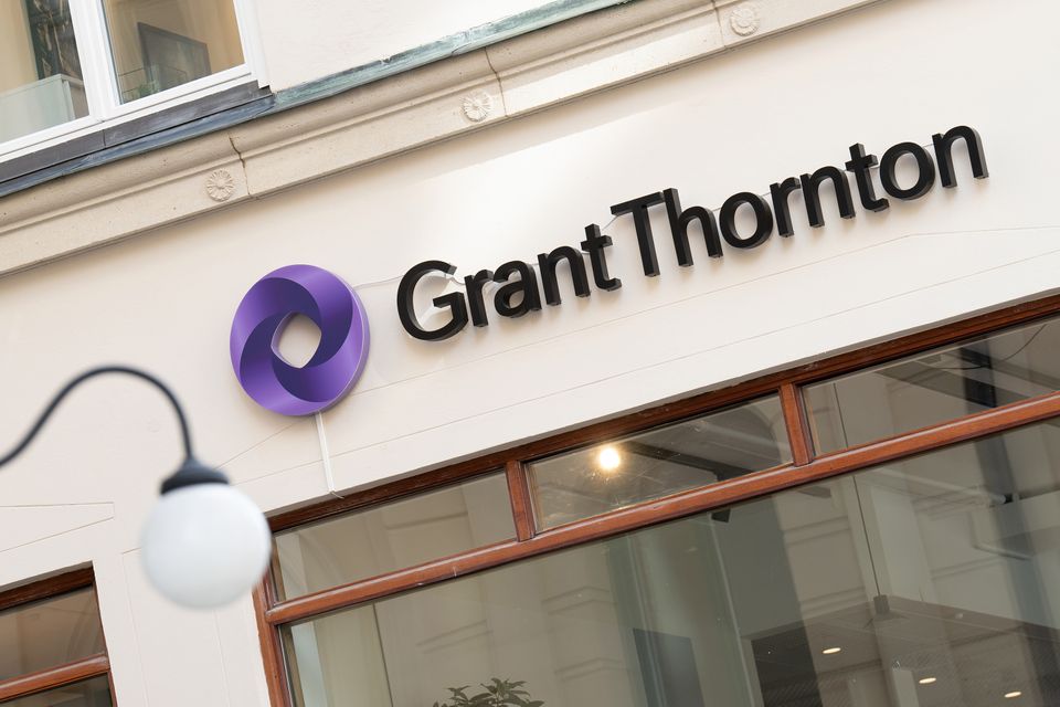 Grant Thornton logo på husfasad